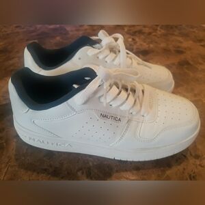 Nautica Kids White Sneakers, Size 3